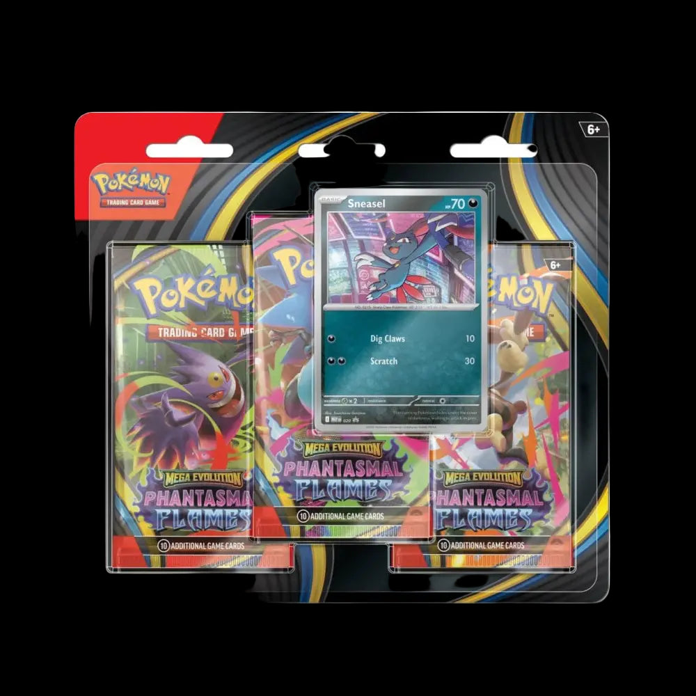 Phantasmal Flames 3 Pack Blister Sneasel