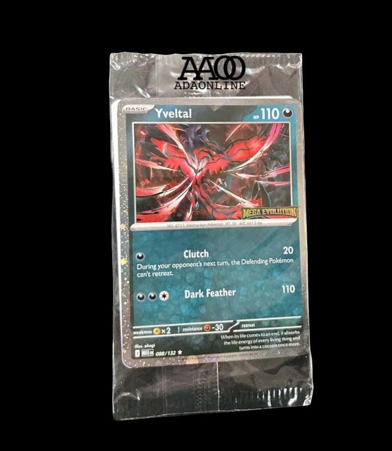 Pokemon Mega Evolution Yveltal 088/132 Reverse Holo Sealed