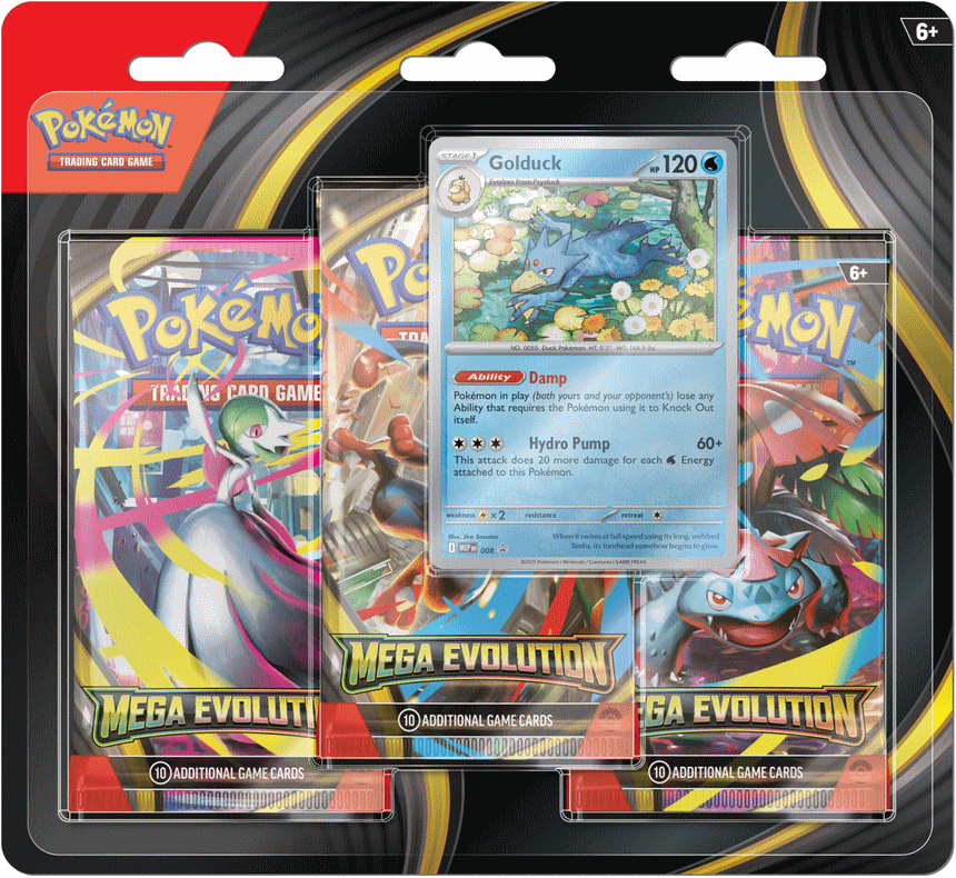 Pokemon - Mega Evolution Booster Blister - Golduck